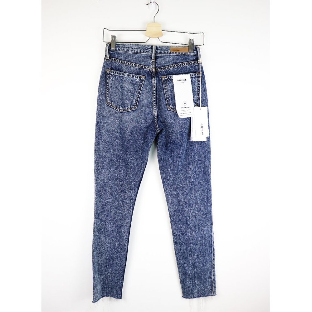NWT GRLFRND Karolina High Rise Skinny Jeans Almost Gone Button Fly High Waist 24 - Picture 6 of 8